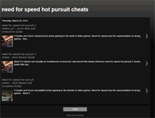 Tablet Screenshot of need-for-speed-hot-pursuit-cheats.blogspot.com