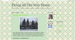 Desktop Screenshot of flyingallthewayhome.blogspot.com