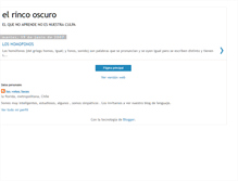 Tablet Screenshot of elrincondelcogoteo.blogspot.com
