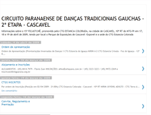 Tablet Screenshot of circuitocascavel1.blogspot.com