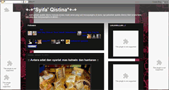 Desktop Screenshot of fatinqistina90.blogspot.com