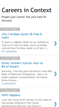 Mobile Screenshot of careersincontext.blogspot.com