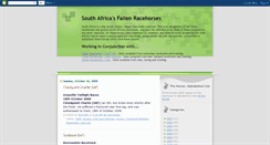 Desktop Screenshot of fallenracehorsessouthafrica.blogspot.com