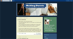 Desktop Screenshot of meltingduvets.blogspot.com