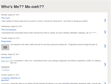 Tablet Screenshot of me-owh.blogspot.com