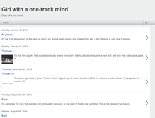 Tablet Screenshot of girlwithaonetrackmind.blogspot.com