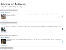 Tablet Screenshot of drommaromjunibacken.blogspot.com