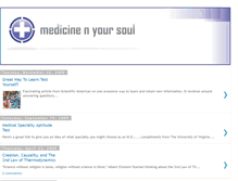 Tablet Screenshot of medicinenyoursoul.blogspot.com