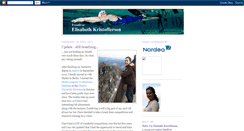 Desktop Screenshot of elisabethfreediver.blogspot.com