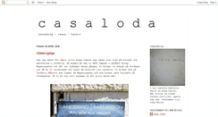 Desktop Screenshot of casaloda.blogspot.com