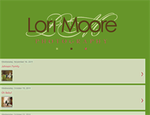 Tablet Screenshot of lorimoorephotography.blogspot.com