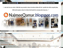 Tablet Screenshot of najmeeqamar.blogspot.com