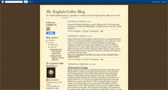 Desktop Screenshot of mrenglishcoffee.blogspot.com