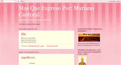 Desktop Screenshot of masqexpreso.blogspot.com