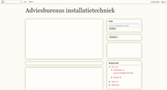 Desktop Screenshot of installatietechniek.blogspot.com