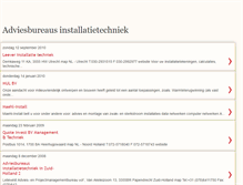 Tablet Screenshot of installatietechniek.blogspot.com