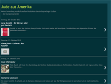 Tablet Screenshot of jude-aus-amerika.blogspot.com