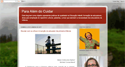 Desktop Screenshot of paraalmdocuidar-educaoinfantil.blogspot.com