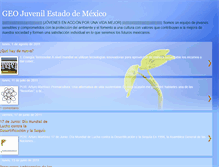 Tablet Screenshot of geojuvenilmexiquense.blogspot.com