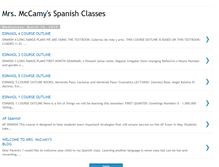 Tablet Screenshot of mccamyspanish.blogspot.com