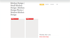 Desktop Screenshot of modernkitchenscabinets.blogspot.com