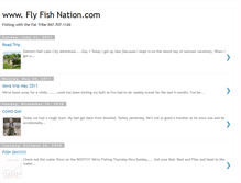 Tablet Screenshot of flyfishinrich.blogspot.com