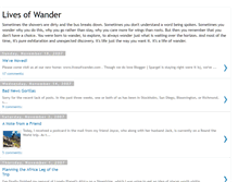 Tablet Screenshot of livesofwander.blogspot.com
