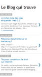 Mobile Screenshot of blogquitrouve.blogspot.com