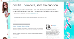 Desktop Screenshot of ceciliabatatinha.blogspot.com