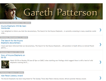 Tablet Screenshot of garethpattersonafrica.blogspot.com