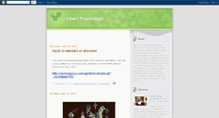 Desktop Screenshot of albertprovocateur.blogspot.com