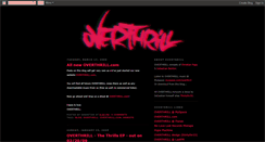 Desktop Screenshot of overthrill.blogspot.com