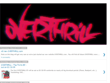 Tablet Screenshot of overthrill.blogspot.com