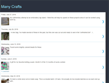 Tablet Screenshot of manycrafts.blogspot.com