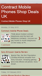 Mobile Screenshot of contract-mobile-phone-deal.blogspot.com