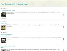 Tablet Screenshot of carsinsurancecomparison.blogspot.com