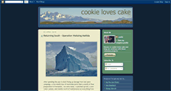 Desktop Screenshot of cookielovescake.blogspot.com