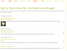 Tablet Screenshot of bigfatprgirl.blogspot.com