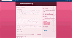 Desktop Screenshot of boobieblog.blogspot.com