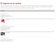 Tablet Screenshot of elnegocioenlacartera.blogspot.com