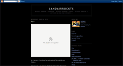Desktop Screenshot of landairrockts.blogspot.com