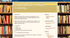 Desktop Screenshot of affiliate-adwords-uzmani.blogspot.com