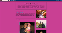 Desktop Screenshot of aaronashley.blogspot.com