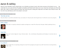 Tablet Screenshot of aaronashley.blogspot.com