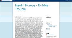 Desktop Screenshot of insulinpumps-bubbletrouble.blogspot.com