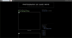 Desktop Screenshot of garyboyd.blogspot.com