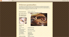 Desktop Screenshot of delicieusesgourmandise.blogspot.com