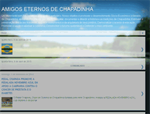 Tablet Screenshot of amechapadinha.blogspot.com