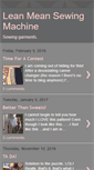 Mobile Screenshot of leanmeansewingmachine.blogspot.com