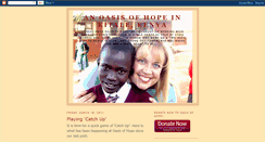 Desktop Screenshot of oasisofhopekitale.blogspot.com